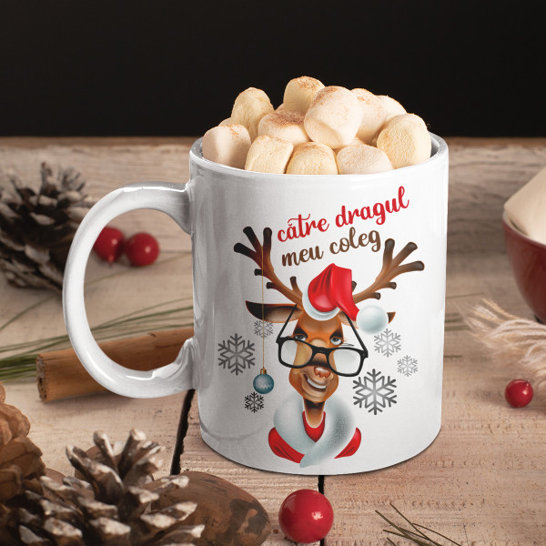 Cană "Către dragul meu coleg"