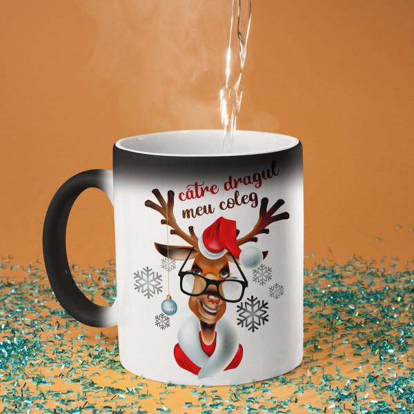 Cană "Către dragul meu coleg"