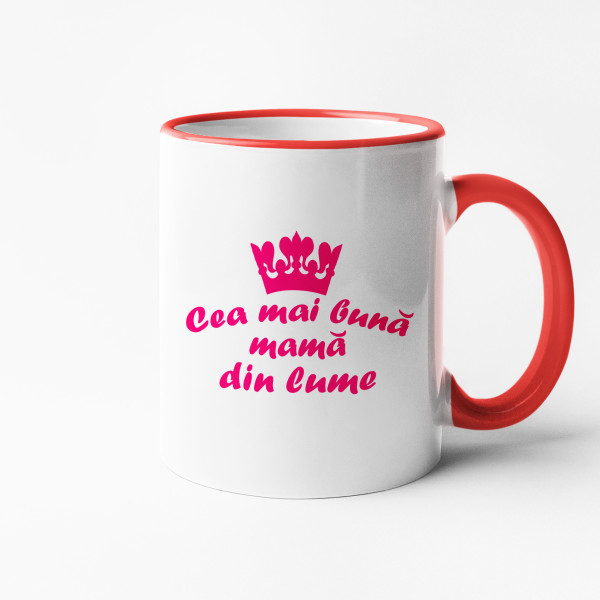 Cană "Cea mai bună mamă din lume" Cană "Cea mai bună mamă din lume"