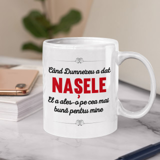 Cană "Cea mai bună nașă"