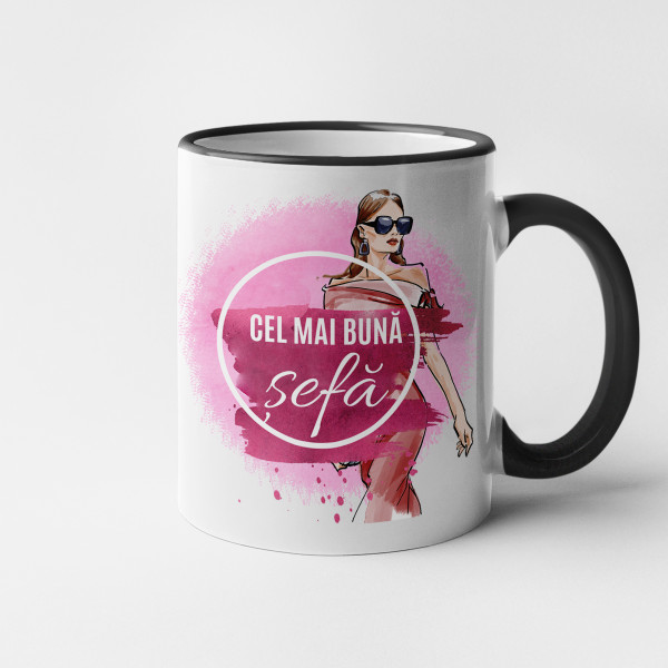 Cană "Cea mai bună șefă"