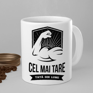Cană "Cel mai tare tată din lume"