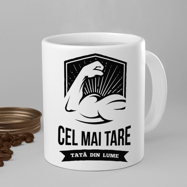 Cană "Cel mai tare tată din lume"