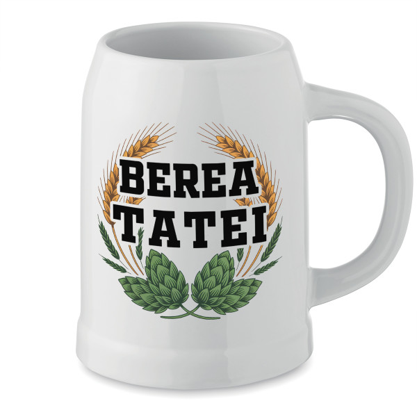 Cană ceramică "Berea tatei"