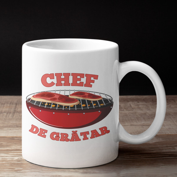 Cană "Chef de grătar"