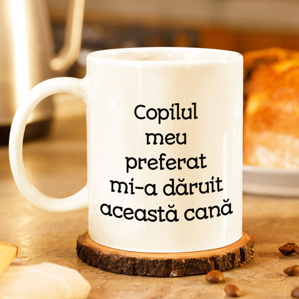 Cană "Copilul preferat"