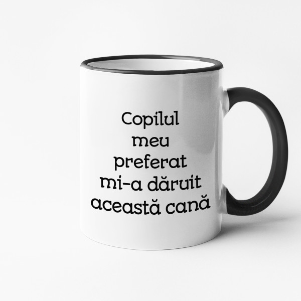 Cană "Copilul preferat"