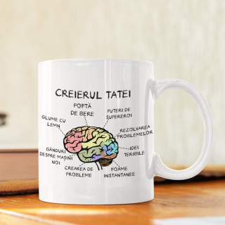 Cană "Creierul tatei"