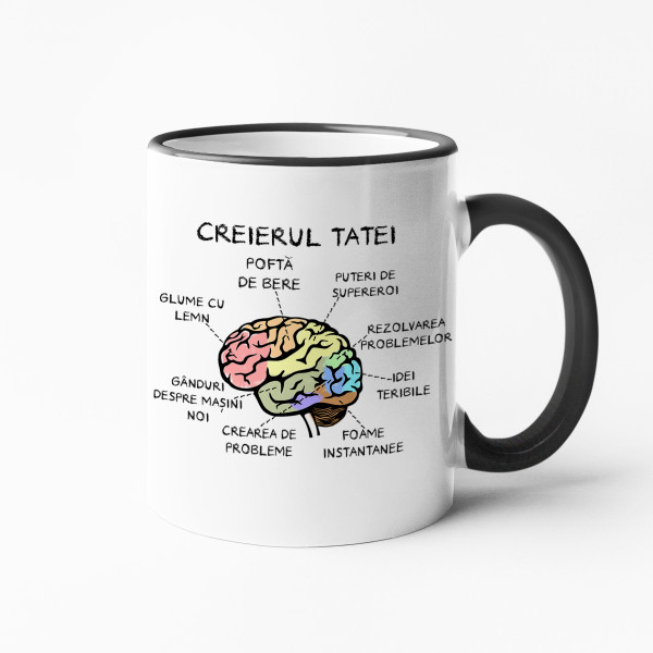 Cană "Creierul tatei"