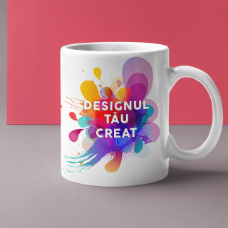 Cană cu designul tău personalizat (330ml)