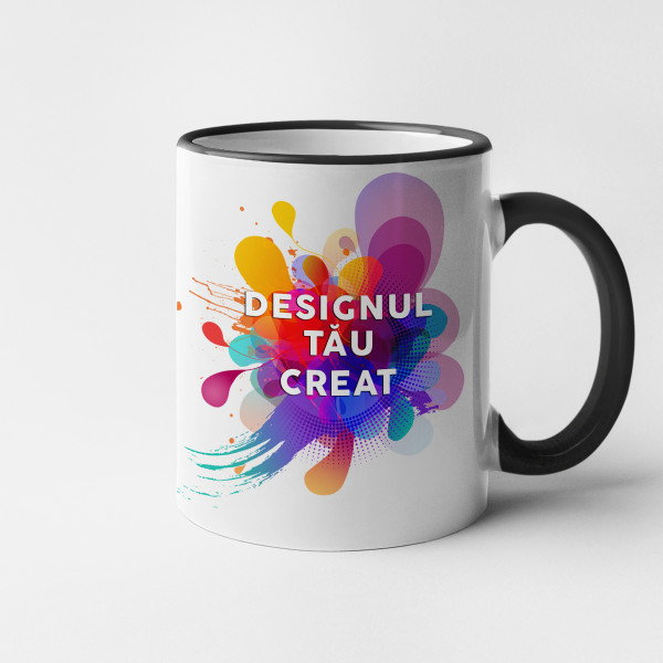 Cană cu designul tău personalizat (330ml)