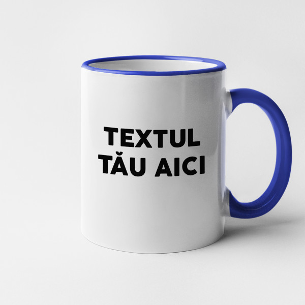 Cană cu propriul text