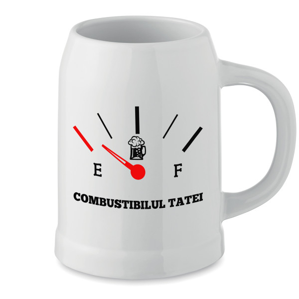 Cană din ceramică "Combustibilul tatei" Cană din ceramică "Combustibilul tatei"