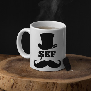 Cană "Domnul șef"