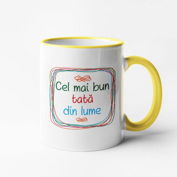 Cană "Ești cel mai bun tată"
