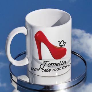 Cană "Femeile sunt cele mai tari" Cană "Femeile sunt cele mai tari"