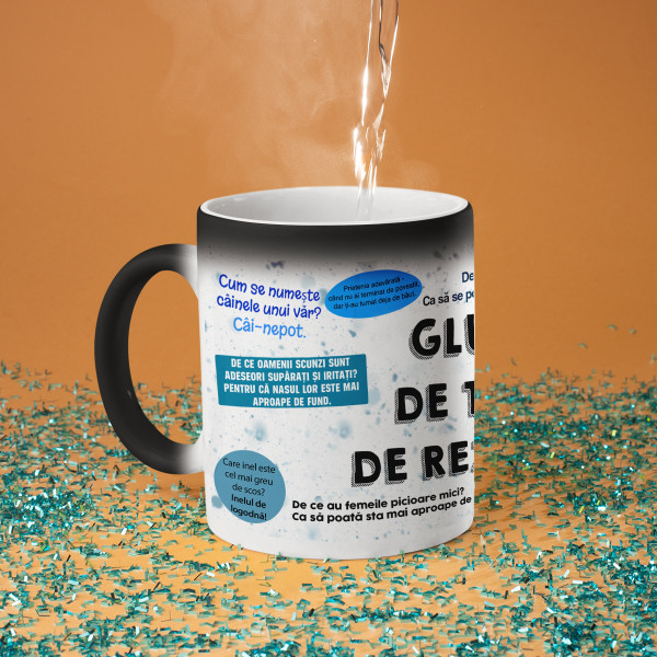 Cană "Glume de tată de rezervă"