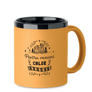 Cană gravată "Pentru minuni calde"