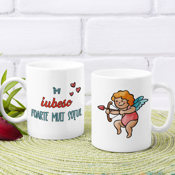 Cană "Îmi iubesc soțul"