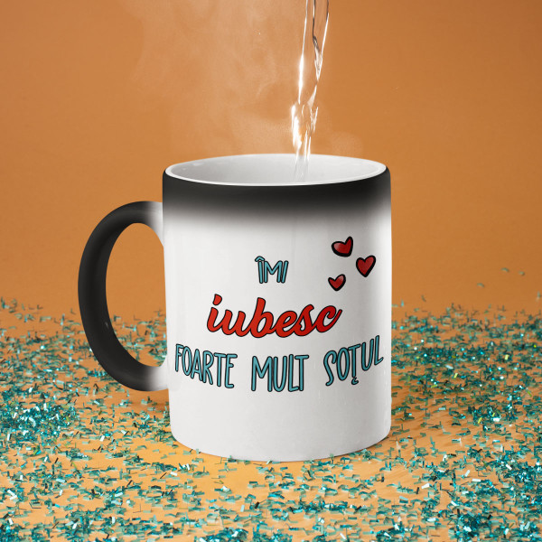 Cană "Îmi iubesc soțul"