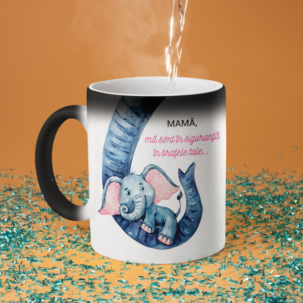 Cană "În brațele mamei"
