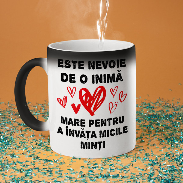 Cană "Inima profesorului" Cană "Inima profesorului"