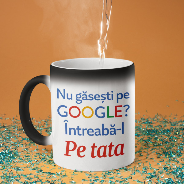 Cană "Întreabă-l pe tata"