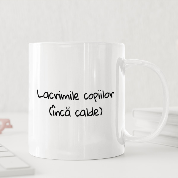 Cană "Lacrimile copiilor"