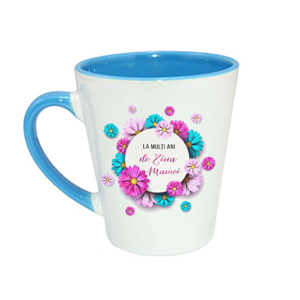 Cană Latte "La mulți ani de Ziua Mamei" Cană Latte "La mulți ani de Ziua Mamei"