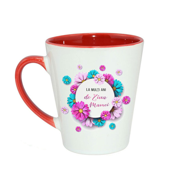 Cană Latte "La mulți ani de Ziua Mamei" Cană Latte "La mulți ani de Ziua Mamei"