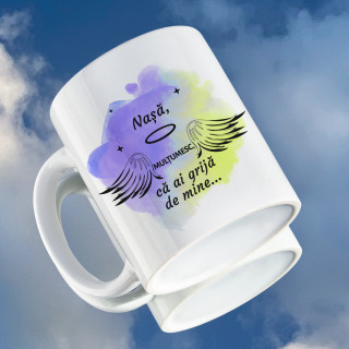 Cană "Mulțumesc Nașei"