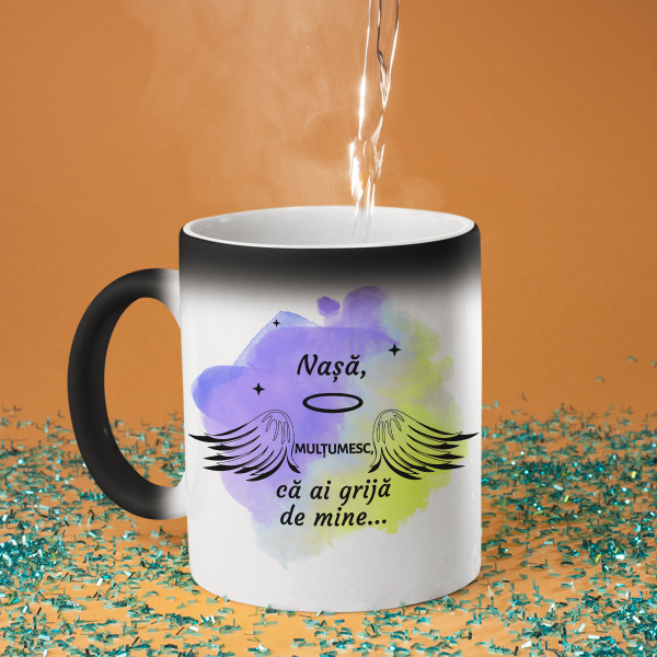 Cană "Mulțumesc Nașei"