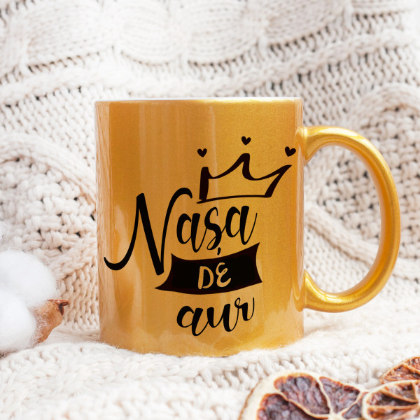 Cană "Nașa de Aur"