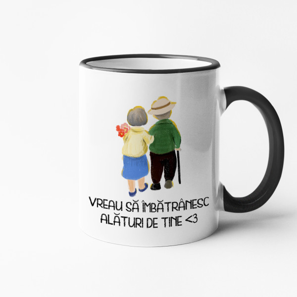 Cană "Să îmbătrânim împreună"