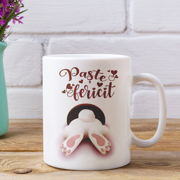 Cană "Paște fericit"