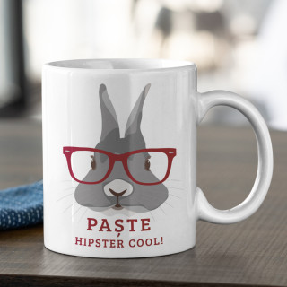 Cană "Paște hipster"