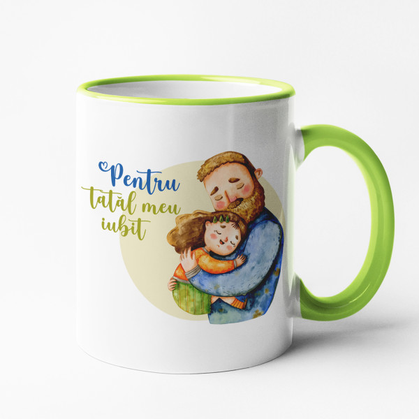 Cană "Pentru tatăl meu iubit"