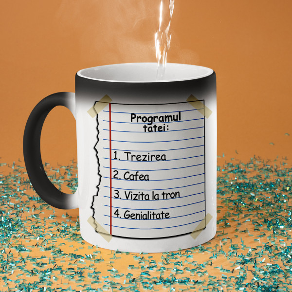 Cană "Programul tatei"