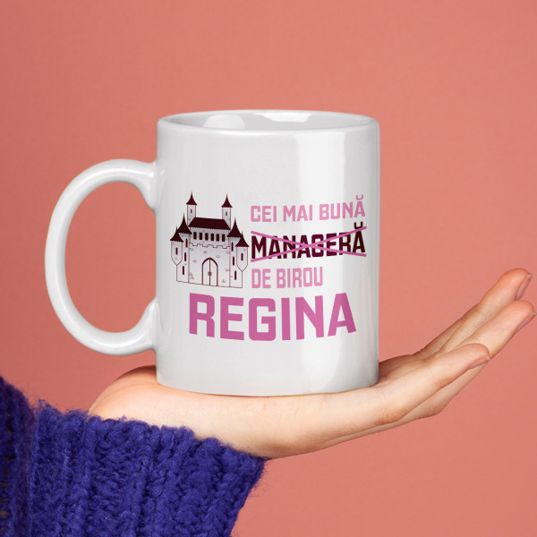 Cană "Regina biroului"