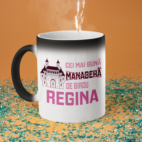 Cană "Regina biroului"