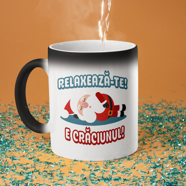 Cană "Relaxează-te! E Crăciunul!"