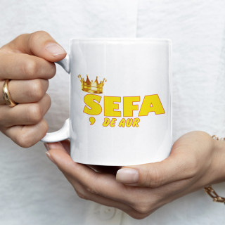 Cană "Șefa de aur"