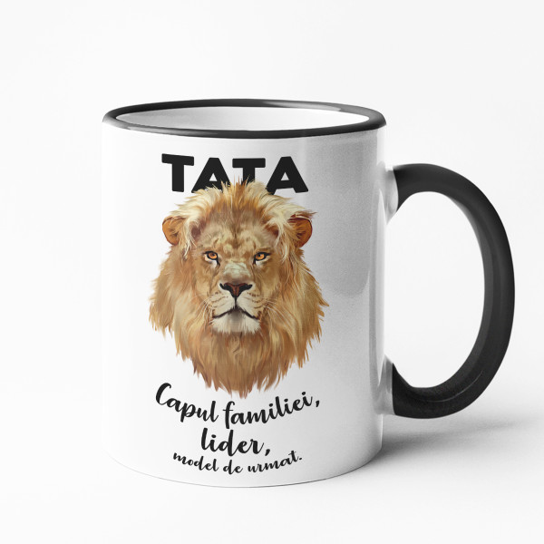 Cană "Tata - capul familiei"