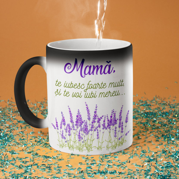 Cană "Te iubesc, mamă" Cană "Te iubesc, mamă"