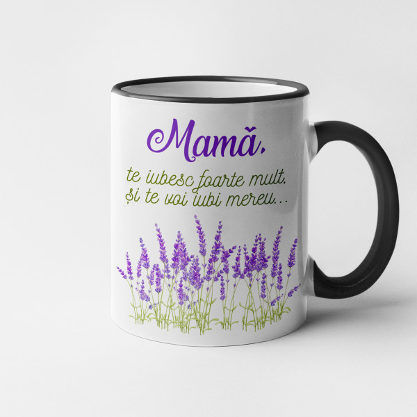 Cană "Te iubesc, mamă" Cană "Te iubesc, mamă"