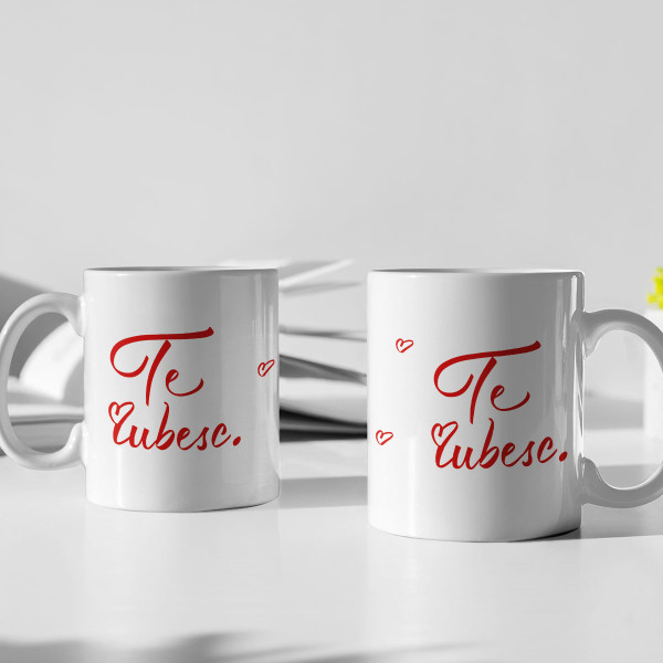 Cană "Te iubesc"