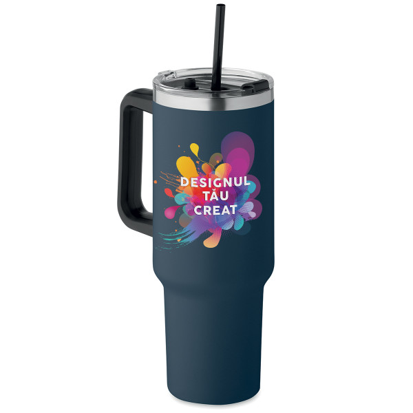 Cană termică XL "LUXOR" (1200ml) cu design personalizat