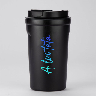 Cană termo din metal "A lui tata" (400ml)