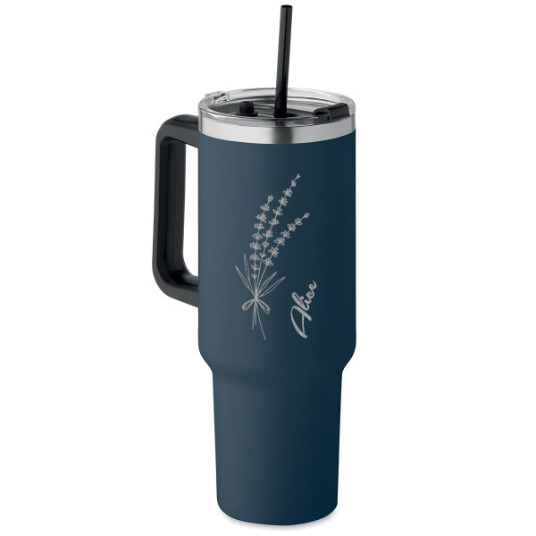 Cană termo XL "Lavender" (1200ml) cu numele dvs. selectat