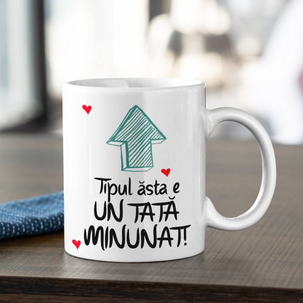 Cană "Tipul ăsta e un tată grozav."